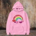 thumbnail image 6 of SGFCWSX Girls Oversized Heart Print Hoodie, Kids Pullover Soft with Pocket Fahion Sweatshirt for Daily Casual Wear Pink Size 4-5 Years, 6 of 6