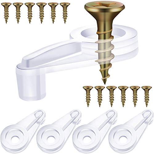 50 Pack Glass Retainer Clips Kit 4 Mm Clip Cabinet With S For Fixing Doors Transpa Gold Com - Patio Table Glass Retainer Clips