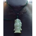 thumbnail image 6 of Certified Green Burma Natural A Jade jadeite Pendant Money God Yuan Bao Ruyi Necklace 587056 TN, 6 of 9