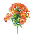thumbnail image 2 of Flores de Pensamiento Artificiales con Tallos Realistas para Decoración del Hogar, Oficina, Bodas, 35x15 cm, Reutilizables, de Bajo Mantenimiento, 2 of 5