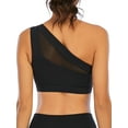 thumbnail image 5 of YouLoveIt Womens One Shoulder Sports Bras Workout Yoga Bra Women Yoga Sport Fitness Push Up Stretch Bra Workout Yoga Running Activewear Comfort Sports Bra, 5 of 7