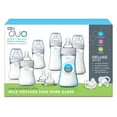 thumbnail image 2 of Chicco Duo Deluxe Hybrid Baby Bottle Gift Set with Invinci-Glass Inside/Plastic Outside - Neutral, New, 2 of 12