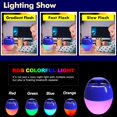 thumbnail image 2 of Altavoz portátil Bluetooth para piscina KingSom con luces de colores, 2 of 9
