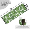 thumbnail image 3 of Monstera Leaf Runner Area Rug 2x6 Soft Non-Slip Washable Bedside Carpet for Hallway Bedroom Living Room Home Decor, 3 of 8