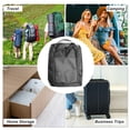 thumbnail image 4 of Unique Bargains 1 Pc Portable Packing Cube for Luggage 12.99"x4.72"x8.66" Black, 4 of 6