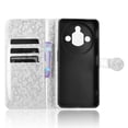 thumbnail image 4 of For ZTE nubia Focus Pro Wallet Case Dot Pattern Imprint PU Leather Phone Cover - Green, 4 of 5