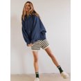 thumbnail image 5 of Womens Oversized Hoodies Casual Long Sleeve Drawstring Sweatshirts Pullover Fall Winter Outfits, 5 of 6