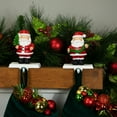 thumbnail image 3 of Northlight Santa Claus Christmas Stocking Holders - 4.75" - Set of 2, 3 of 6