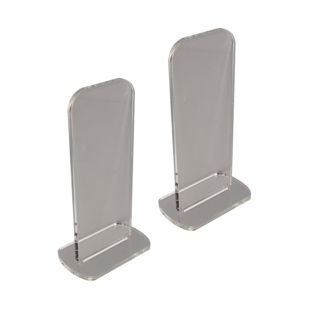 M Buder Soporte Acrílico para Guantes de Boxeo 2 Piezas Exhibidor Vertical Transparente 15 cm / 5.9 inches