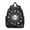 Black-23, variant on Minimalist Dog Design Student Backpack – Playful Puppy Paw Print with Bone and Tail Cartoon Design, Artistic Watercolor Style for School