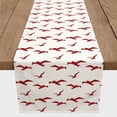 thumbnail image 3 of Creative Products Red White Sailing Seagulls 16x90 Poly Twill Table Runner, 3 of 3