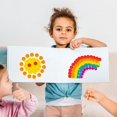 thumbnail image 3 of 3000 Pcs 25mm Color Coding Labels Stickers Circle Colored Dot Stickers Includes 6 Rolls, 500 Count Each, 3 of 5