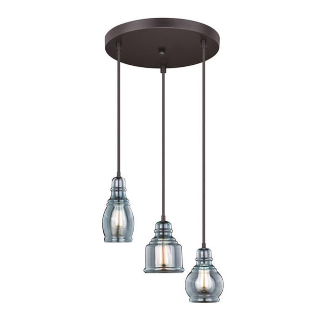 Vaxcel International P0249 3 Light Mille Assorted Mini Pendants