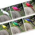 thumbnail image 3 of VONKY Simulation Parrot Statue Party Favors for Tree Yard Patio Home Lawn Wall Yellow 25x7cm 1Set, 3 of 6