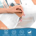 thumbnail image 5 of Yayeee Kitchen Curtains Tier Set of 2 Light Filtering 57"x24" Over Sink Window Panels, Orange Nautical Pattern, 5 of 7