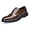 Brown, variant on kkdom Men Dress Shoes Oxford Shoes Classic Lace up Formal Dress Oxfords Shoes Black Size 8