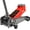 Red, variant on LARBANKE 3-Ton Low-Profile Hydraulic Floor Jack - Steel Car Jack with Wheels 5.31"-18.11" Lift for Sedans/SUVs/Trucks