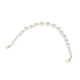 thumbnail image 3 of Correa de repuesto para bolso de mano de 30 cm con perlas de imitación, asa corta, cadena de repuesto para bolso de mano, asa de mano, bandolera, correas de repuesto con hebillas metálicas (blanco), 3 of 7