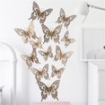 thumbnail image 2 of 3d Color Stereo Butterfly Personality Creative Living Room Bedroom Background, 2 of 3