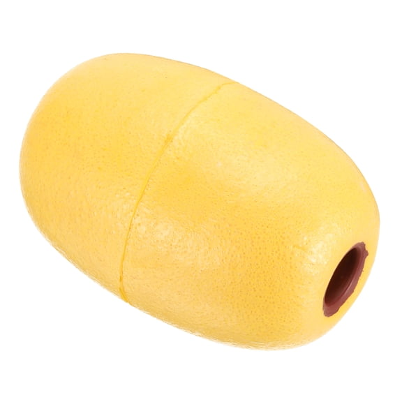 Uxcell 5.51" x 3.54" Rope Float Buoy, 570g Water Floats Rope, Yellow