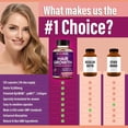 thumbnail image 5 of Hair Growth Vitamins for Women , Biotin 10,000mcg, Collagen, Patented OptiMSM , goMCT , Saw Palmetto , Naturally Regrow Stronger & Healthier Hair, Skin and Nails , Stops Hair Loss , 60 Day Supply, 5 of 9