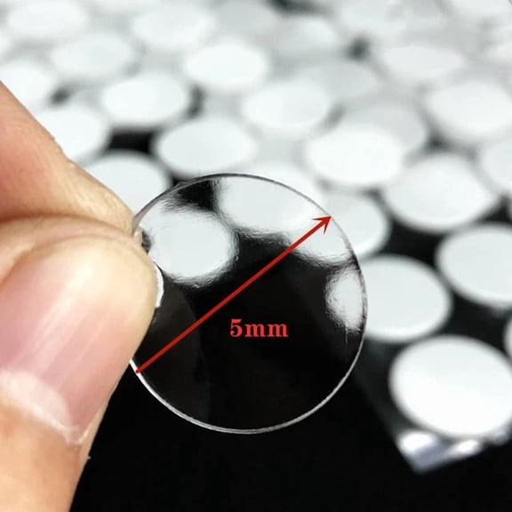 100pcs Double Sided Tape Adhesive Round Dots Fastener Strong Acrylic Sticker  for DIY Scrapbooking Craft Production Fixing Pad