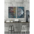 thumbnail image 4 of Multi-Color Strokes Diptych, 4 of 7