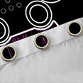 thumbnail image 4 of jejeloiu Purple Black Black Out CurtainsGame Console Curtains Pack of 2 (42x63 Each),Modern Video Game Bedroom Curtains For Men Women,Breathable Home Decor, 4 of 6