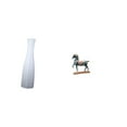 thumbnail image 1 of Protector minimalista de pantalla de lámpara de pie de papel con adorno de figura de caballo. Decoración Feng Shui para dormitorio de hotel, sala de e, 1 of 8