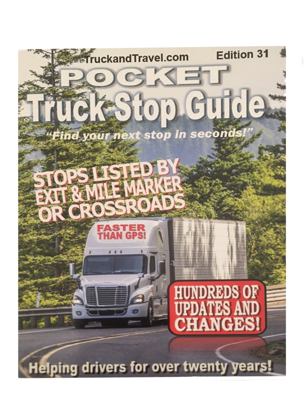 Pocket Truck Stop Guide Edition 31 For Truck Drivers Walmart