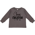 thumbnail image 3 of Inktastic Baby Chaos Creator Design with Heart Arrow Boys or Girls Long Sleeve Toddler T-Shirt, 3 of 5