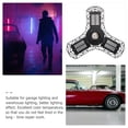 thumbnail image 2 of Shisuyan Deformable Folding Design Garage Lamp Black Plastic 1Pcs 11.8x11.8in, 2 of 9
