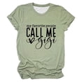 thumbnail image 2 of My Favorite People Call Me Gigi Graphic Tees for Women 2026 Summer Casual Short Sleeve Crewneck Grandma T Shirts, 2 of 3