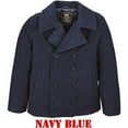 thumbnail image 3 of Rothco US Navy Type Pea Coat, Navy Blue, XL, 3 of 3