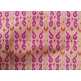 thumbnail image 4 of oneOone Cotton Poplin Fabric Stripe & Swirl Ikat Print Fabric By The Yard 56 Inch Wide, 4 of 4