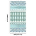 thumbnail image 2 of Sandproof Beach Blanket Lightweight Microfiber Beach Towel Super Lightweight Colorful Bath Towel Sandproof Beach Blanket Multi-Purpose Towel for Travel Swimming Pool 30X60 Inch, 2 of 2