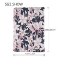 thumbnail image 3 of Pofeuu Lilies Flowers Print Travel Document Organizer Passport Holder Men Women for Family (6.5 in x 4.5 in),Wallet Holder Credit Card Clutch Bag Case, 3 of 5