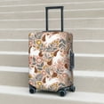 thumbnail image 5 of Travel Luggage Cover Protector - Bohemian Cute White Horse Flower_A Anti-Scratch Suitcase Covers Fits 18-32 Inch Luggage, 5 of 5