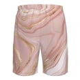 thumbnail image 6 of Naloa Rose Gold Glitter Splatter Men's Beach Shorts, Surfing shorts, Swim trunks, Quick Dry Swim Trunks for Surfing Beach Fun - 3X-Large, 6 of 9