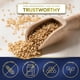 thumbnail image 5 of Kevala Tahini de S&eacute;samo Org&aacute;nico &ndash; USDA Organic, Certificado Non‑GMO & Kosher | Pasta suave de semillas de s&eacute;samo con sabor puro a s&eacute, 5 of 8