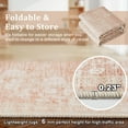 thumbnail image 2 of Garvee 10'x13' Area Rugs, Oriental Rug Floral Print Rugs Soft Washable Rugs for Living Room Bedroom Home Decor, Non-Slip Durable Carpet, Light Pink, 2 of 9