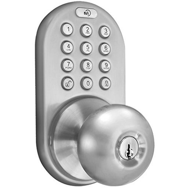 MiLocks DKK 02SN Indoor Electronic Touchpad Keyless Entry Door