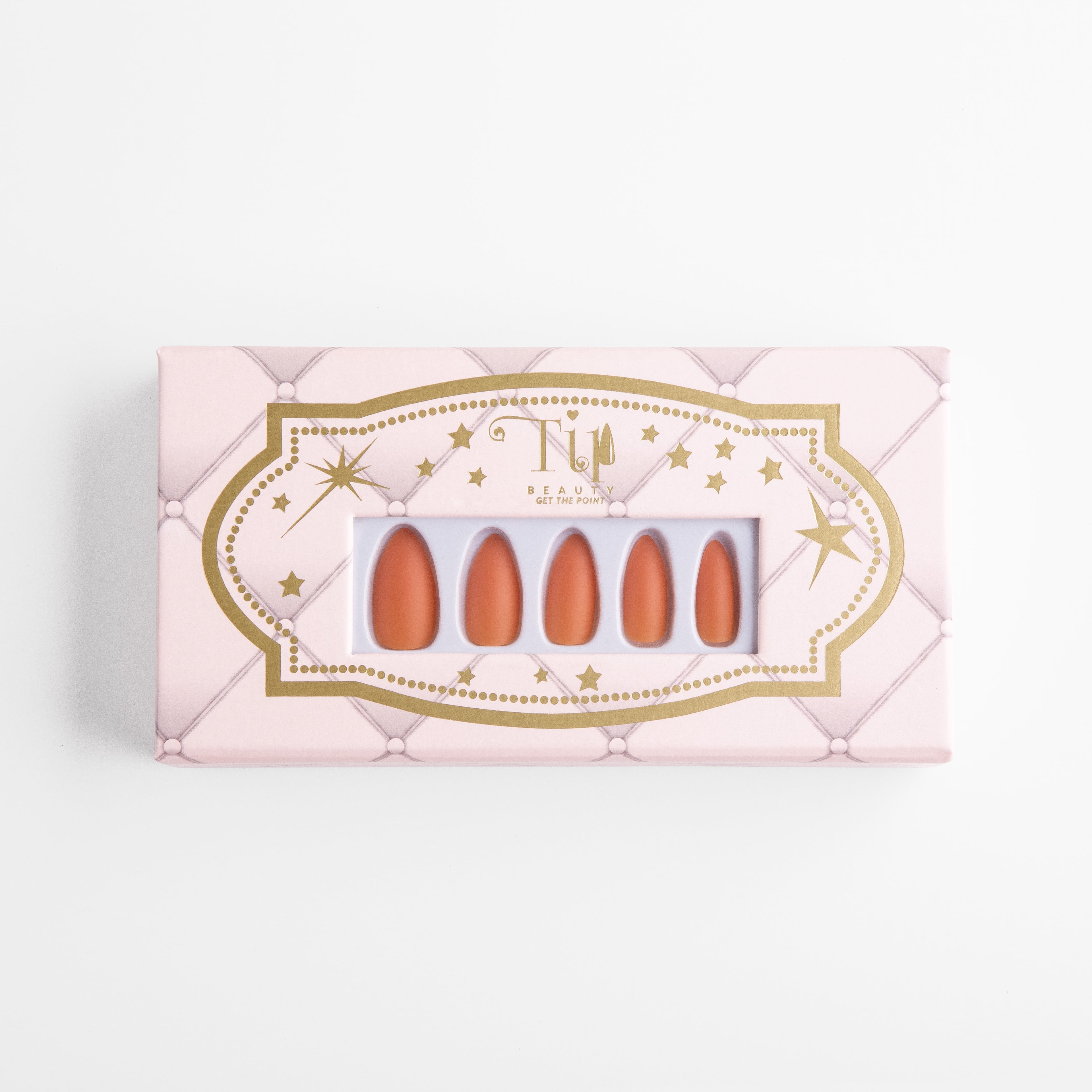Tip Beauty Press-On Nails, Tangerine Dream