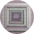 thumbnail image 2 of Addison Rugs Mayfield Premium Machine Washable Transitional Geometric Blush Round Rug, 8' x 8', 2 of 6
