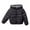 Black, variant on Lindreshi Toddler Boys Clothes Clearance Boys Winter Coat Winter Child Kids Color Hoodie Zipper Keep Warm Jacket Clothes