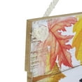 thumbnail image 3 of Northlight 16” Autumn Leaves Welcome Friends Wooden Hanging Wall Sign, 3 of 4