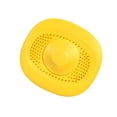 thumbnail image 1 of Ounissouiy Filtro de fregadero antiobstrucción colador de desagüe de cocina TPR lavabo de baño Flexible colector de pelo, verde Suministros de limpieza para el hogar Amarillo, 1 of 6