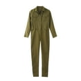 thumbnail image 1 of SAYOO Mujer Mono Ropa Manga Larga Camisa Cuello Moda Mono Largo SAYOO S-XL, 1 of 2