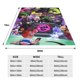 thumbnail image 3 of Manta de viaje de felpa suave de Las sombrías aventuras de Billy y Mandy para dormitorio, sala de estar, sofá, oficina, regalo para todas las estaciones para mujeres, hombres, niñas y niños., 3 of 7