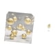 thumbnail image 1 of Adorno de bola de hoja de acrílico transparente, decoración de mesa, artesanía versátil, decoración del hogar, estatua de hoja de metal, escultura, fi, 1 of 8